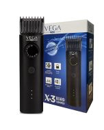 VEGA Men X3 Beard Trimmer For Men With Quick Charge, 90 Mins Run-time, Waterproof, For Cord & Cordless Use And 40 Length Settings, (VHTH-24)