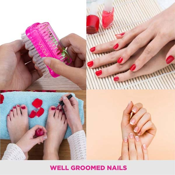Dual Surface Nail Brush NB-02