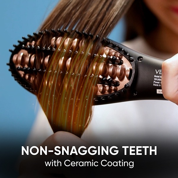 VEGA X-Star Hair Straightening Brush VHSB-03