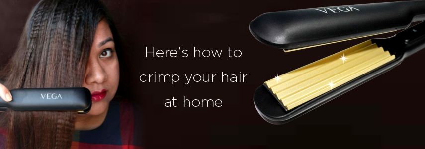 Here's How to Crimp Your Hair at Home